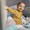 Ricokids pinta lovytės apsauga 3m - mėlynos ir rožinės spalvos