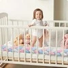 Ricokids pinta lovytės apsauga 3m - mėlynos ir rožinės spalvos