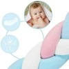 Ricokids pinta lovytės apsauga 3m - mėlynos ir rožinės spalvos