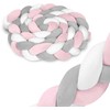 Ricokids pinta lovytės apsauga 3m - rožinė ir pilka