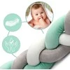 „Ricokids“ 2 m lovelės užtiesalas – mėtinės pilkos spalvos