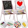 Ricokids magnetinė kreidinė lenta, besisukanti - rožinė
