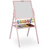 Ricokids magnetinė kreidinė lenta, besisukanti - rožinė