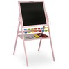 Ricokids magnetinė kreidinė lenta, besisukanti - rožinė
