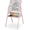 Ricokids magnetinė kreidinė lenta, besisukanti - rožinė