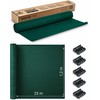 Plonos Tinklelis nuo šešėlių 1,2 x 25 m, 110 g/m² + 50 spaustukų, žalias