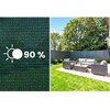 Plonos Tinklelis nuo šešėlių 1,2 x 50 m, 140 g/m² + 50 spaustukų, žalias