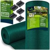 Plonos Tinklelis nuo šešėlių 1,5 x 25 m, 110 g/m2 + 50 spaustukų, žalias