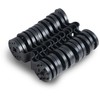 Plonos Tinklelis nuo šešėlių 1,5 x 25 m, 110 g/m2 + 50 spaustukų, žalias