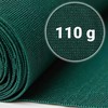 Plonos Tinklelis nuo šešėlių 1,5 x 50 m, 110 g/m2 + 50 spaustukų, žalias