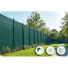 Plonos Tinklelis nuo šešėlių 1,5 x 50 m, 140 g/m² + 50 spaustukų, žalias