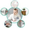 Silikoninės sienų apsaugos - 6 vnt. Ricokids RK-989