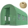 Sutvirtintas sodo tunelis 2x3m 6m2 Plonos