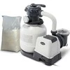 Smėlio filtro pompa 7900 l/h INTEX 26646 + 25 kg smėlio