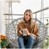 Sofotel Boho pakabinamas krėslas -sūpynės, pilka