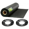 Sodo agrotekstilė 0,8 m x 100 m + 100 Plonos kaiščių