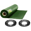 Sodo agrotekstilė 1,6 m x 50 m + 100 „Plonos“ kaiščių - žalia
