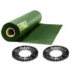 Sodo agrotekstilė 1,6 m x 50 m + 100 „Plonos“ kaiščių - žalia