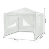Plonos Sodo paviljonas baltas 3x3 m 4936