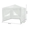 Plonos Baltas sodo paviljonas 3x3m 4936