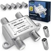 Pasyvus antenos skirstytuvas, 3 įėjimų, 5–2400 MHz, Berdsen BD-957