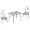 Staliukas su dviem kėdutėmis vaikams, Ricokids RC-847 Bunny