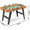 Stalo futbolo stalas „Neo-Sport NS-444“, tamsiai rudas
