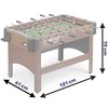 Global Didelis stalas stalo futbolui žaisti - Neo-Sport NS-448
