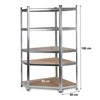 Kampinė pastatoma lentyna 180x90x40cm Humberg HR-817