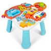 Ricokids Vaikiškas edukacinis staliukas 2in1 RK-810 baltai raudonas