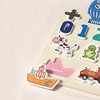 „Ricokids 781400“ edukacinė lenta su skaičiais, gyvūnais ir transporto priemonėmis