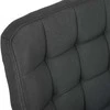 Sofotel Juoda audinio biuro kėdė, ergonomiškas dizainas, reguliuojamas aukštis, namams ir biurui, patogi užduočių kėdė, vadovo kėdė