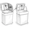 LG „Berdsen Icemax“ 26 litrų ECO režimo kelioninis aušintuvas – juodas