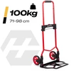 Sulankstomas transportavimo vežimėlis, frezavimo, sandėlio vežimėlis, 100 kg, Humberg HM-517