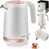 Intex Elektrinis virdulys 1,7 l Berdsen BD-705 baltas ir varinis