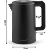 Berdsen BD-710 elektrinis virdulys 1,7 l juodas