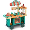 Ricokids 773000 vaikiška virtuvė ant ratukų