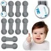 „Ricokids“ 798301 spintelės atidarymo apsaugos, 10 vnt., pilkos spalvos