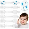 „Ricokids“ 798100 spintelės atidarymo apsaugos, 6 vnt., baltos