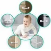 „Ricokids“ 798200 spintelės atidarymo apsaugos, 6 vnt., baltos