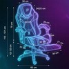Žaidimų fotelis su pasukamu mechanizmu ir pakoja Specter Sofotel