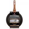 2 GRANITINIŲ KEPUČIŲ RINKINYS 22 / 26CM BERLINGER HAUS METALLIC LINE ROSE GOLD BH-1611-N