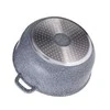 Rinkinys Vazonų rinkinys su marmurine danga, 6 dalys, skersmuo 20/24/28 cm, Klausberg