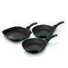 3 TITANO VENTILIATORIŲ RINKINYS BERLINGER HAUS METALLIC EMERALD BH-6167