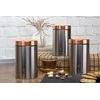 3 VIRTUVĖS KONTEERIŲ RINKINYS BERLINGER HAUS MOONLIGHT METALLIC LINE BH-6273