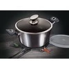 Puodas su dangčiu BERLINGER HAUS CARBON PRO, Ø24 cm, 6,1 l