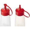 Ibili Orion Buteliukas padažui 525 ml su dozatoriumi raudonas
