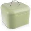 Orion metalinis duonos dėžė GREENISH 20x20x17 cm