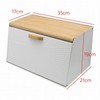 CHLEBAK STALOWO-DREWNIANY DWUSTRONNY BRUNBESTE BB-2678
