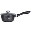 King Hoff KH-1600 Marmurinis puodas Ø16cm / 1,3L su stikliniu dangteliu